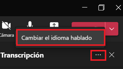 Cambiar el idioma hablado--50